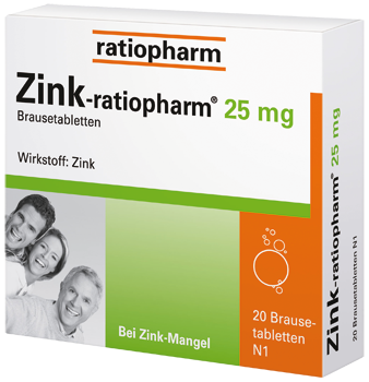 Zink-ratiopharm® 25 mg