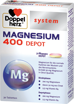 Doppelherz® Magnesium 400 DEPOT