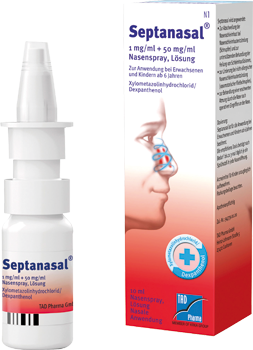 Septanasal® 1 mg / ml + 50 mg / ml