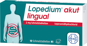 Lopedium® akut lingual 2 mg