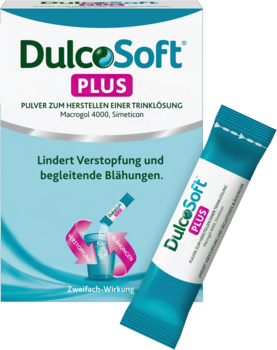 DulcoSoft® Plus mit Macrogol und Simeticon