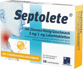 Septolete® Zitrone-Honig 3 mg / 1 mg